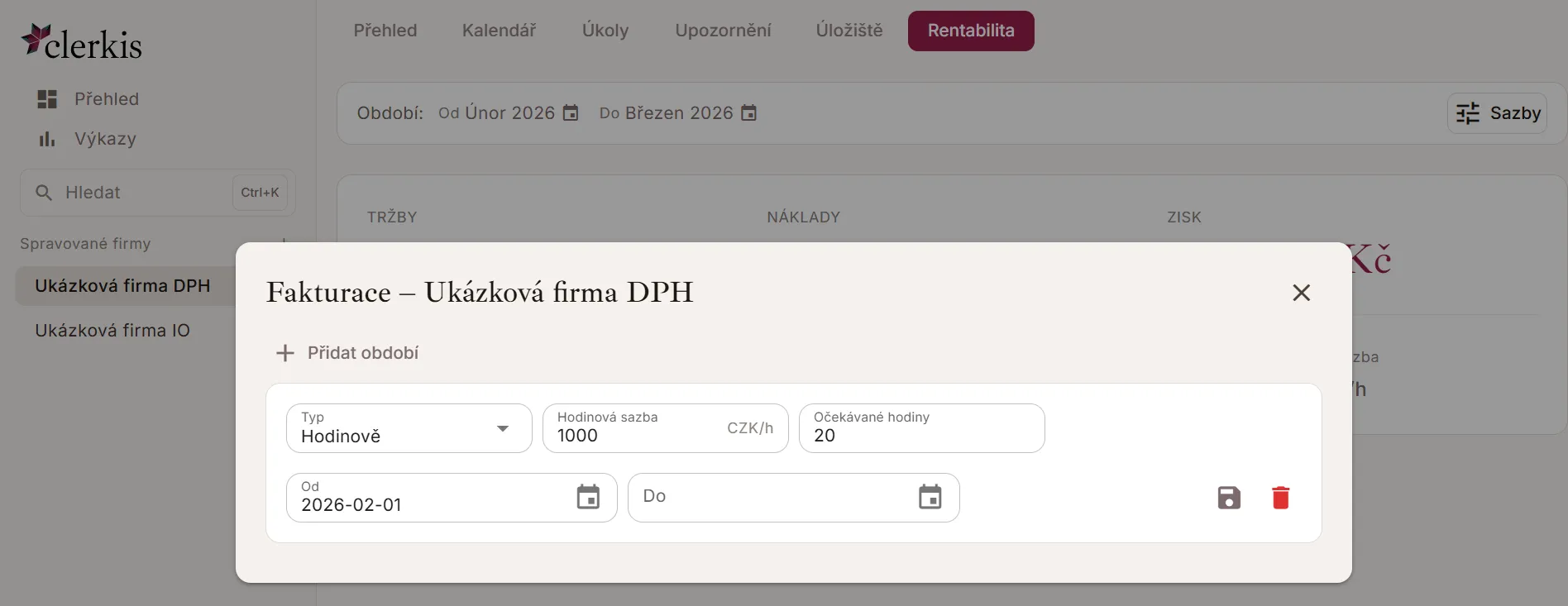 Fakturovaná sazba